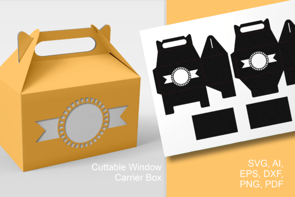 3D SVG Gift Boxes: Round Window Review