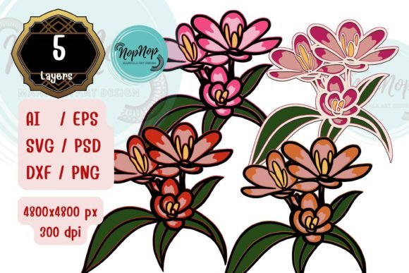 3D SVG Paper Flowers for Real Crafters