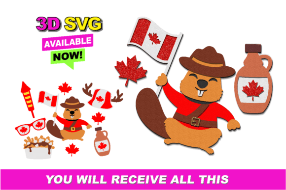 Canaa Day Elements 3D SVG: Modern Shapes Review