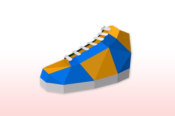 DIY Mid Rise Shoes: 3D SVG Shapes for Bloggers