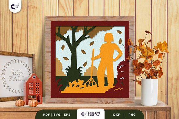 Fall 3D SVG: Raking Autumn Leaves Review