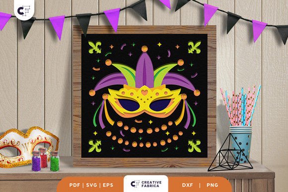 Fat Tuesday Mardi Gras 3D SVG Review