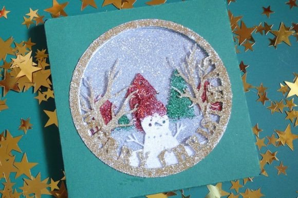 Merry Christmas Card Box: A 3D SVG Review
