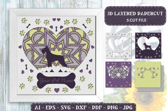 Pet Dog 3D SVG: A Shadow Boxes Review