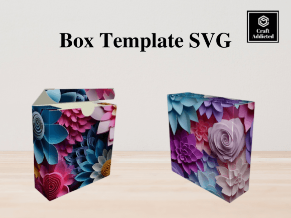 Review: 3D Flowers Soap Box Template SVG for Crafters