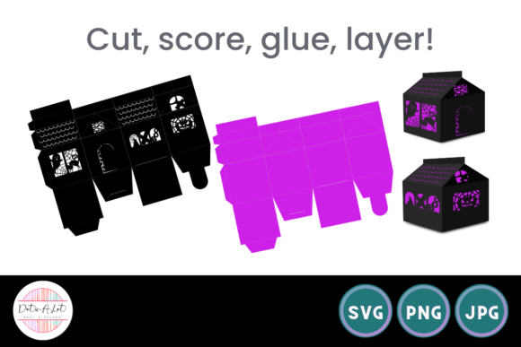 Review: 3D Halloween Treat Box SVG for Crafters