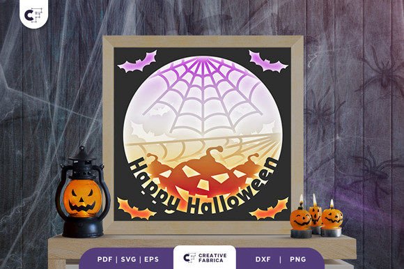 Review: Happy Halloween Spider Web 3D SVG for Pro Design
