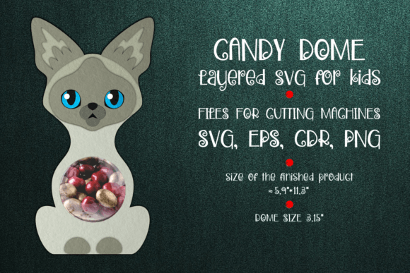 Reviewing the Siamese Cat Candy Dome Template