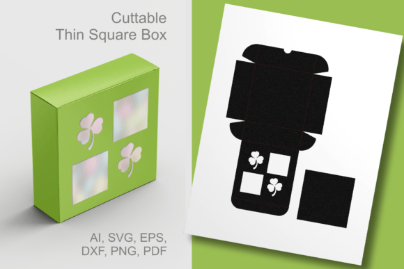 Shamrocks N Checkers Thin Square Box: A Designer's Review