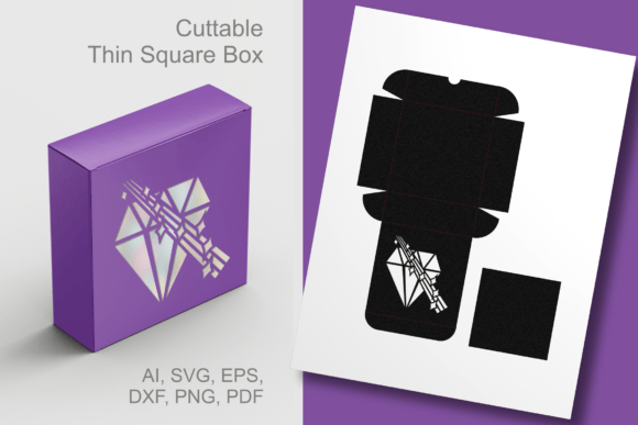 Shiny Diamond 3D SVG Gift Boxes Review