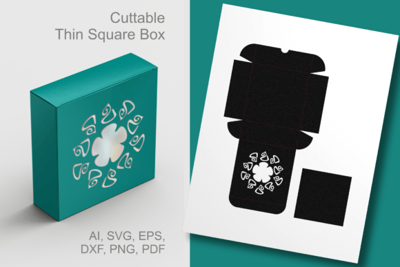 Swirl Twirl Flower Box: 3D SVG Shapes Review