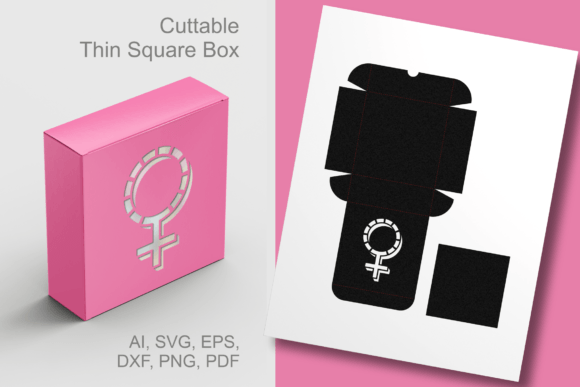 Symbol of Venus 3D SVG Gift Boxes Review