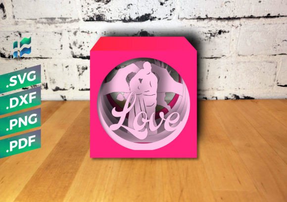 Valentine's 3D SVG for Stunning Shadow Boxes