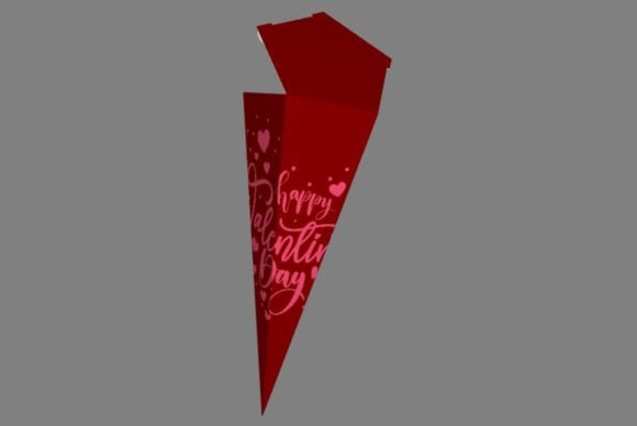 Valentine's Day 3D SVG Shapes for Editors